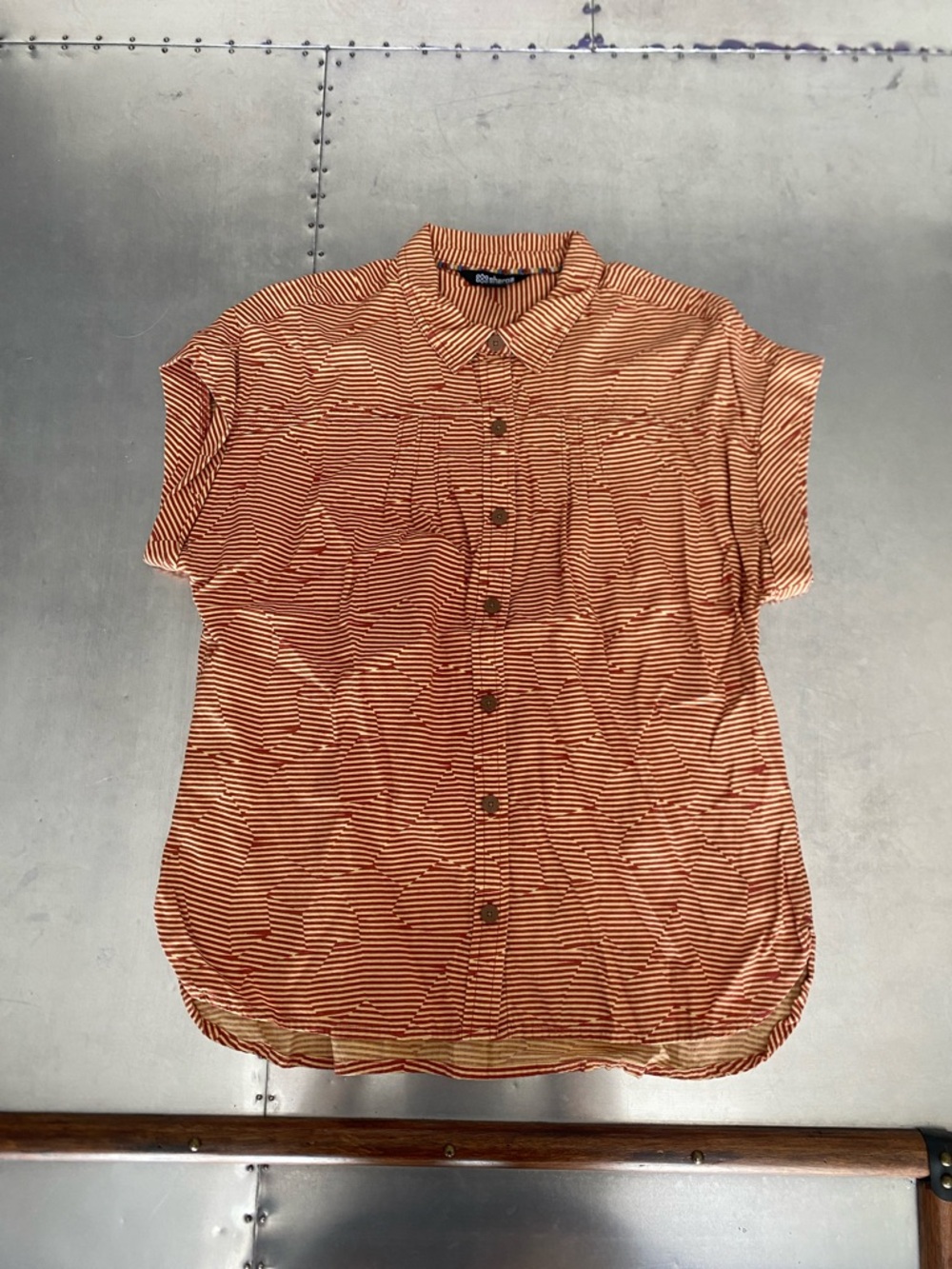 Sherpa Button Up Shirt Small